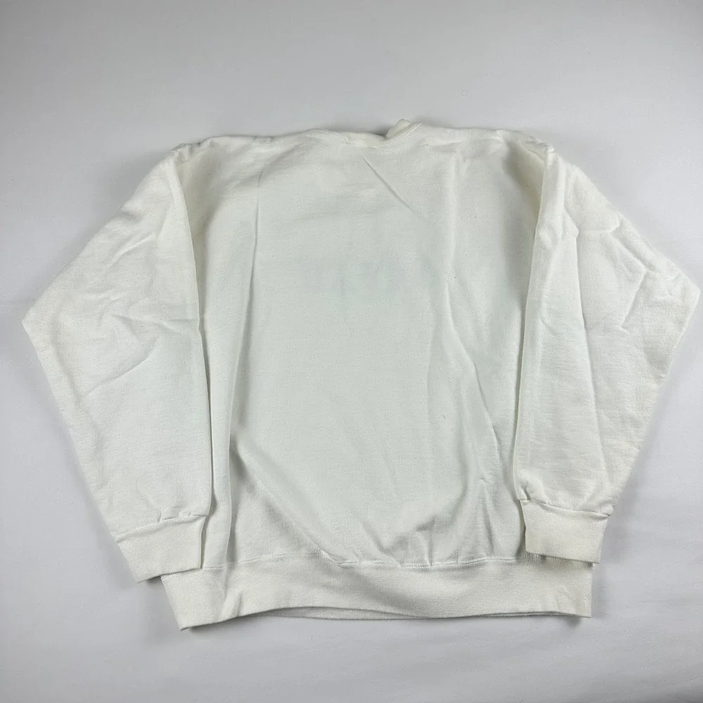 Vintage Hanes Hawaii‎ Aloha State Embroidered Crewneck Sweatshirt Adult Large